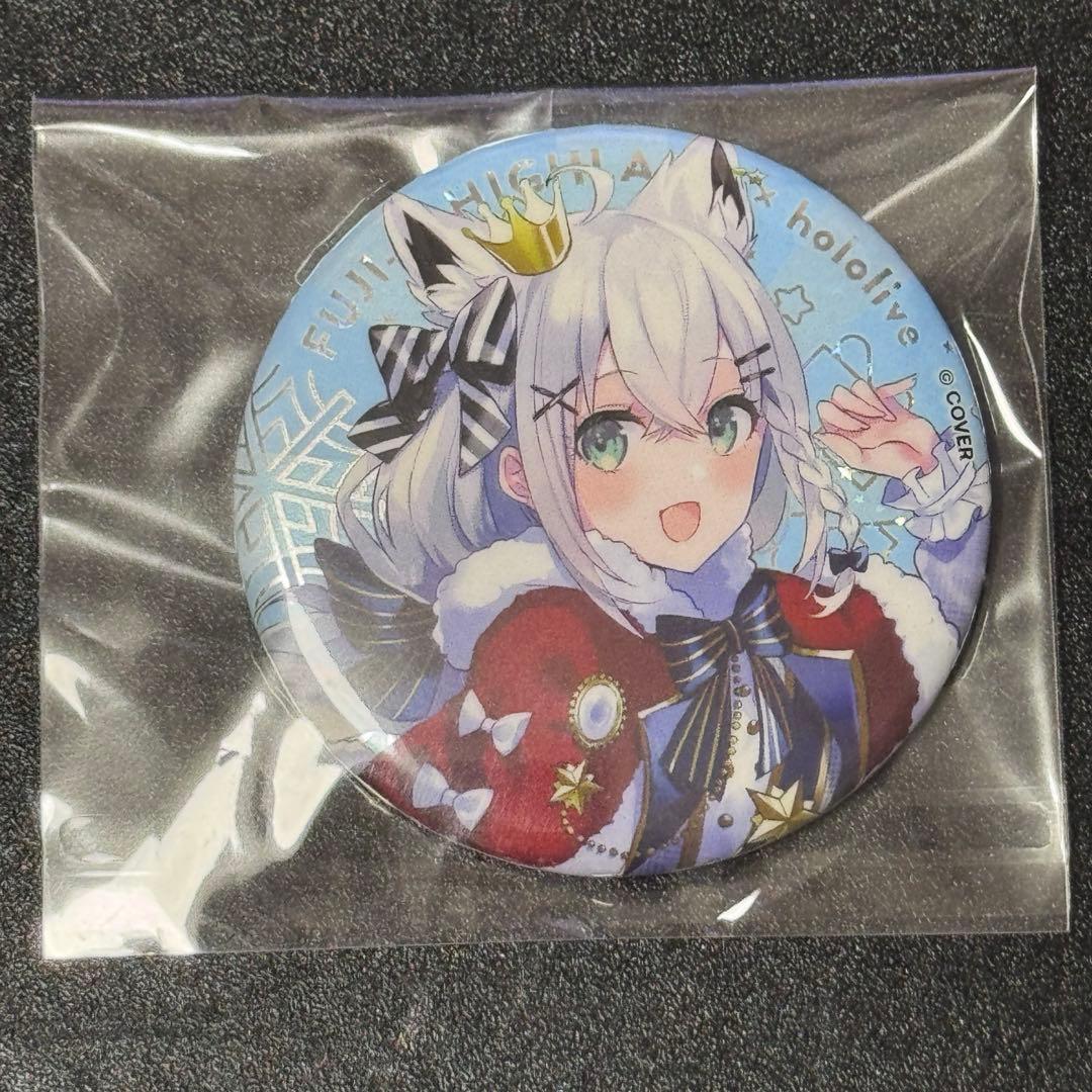 ホロライブ 富士急ハイランドコラボ 缶バッジ 白上フブキ - メルカリ