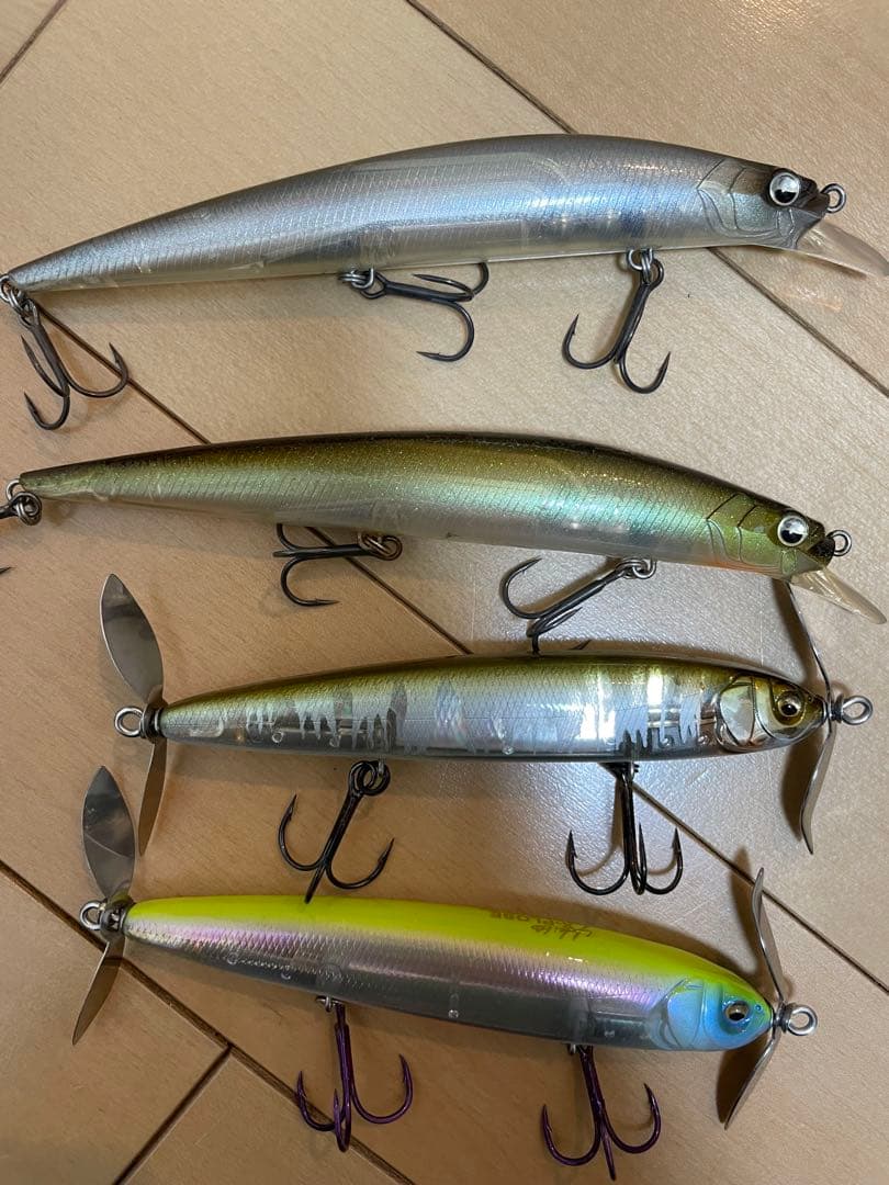 TDハイパークランク メガバス Xプローズ レイドジャパン レベルミノー