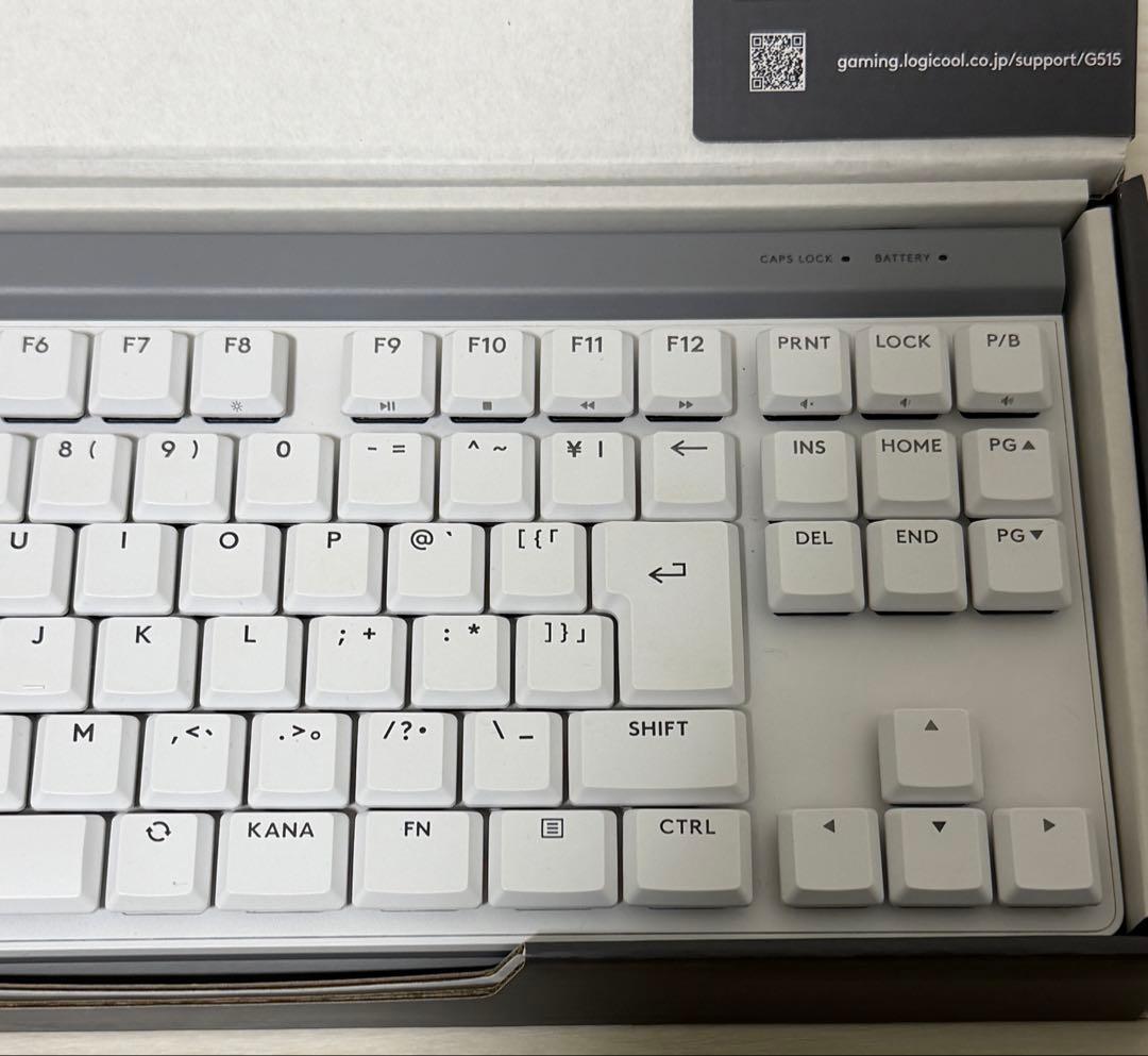 Logicool G515 LIGHTSPEED リニアスイッチ 美品 - メルカリ