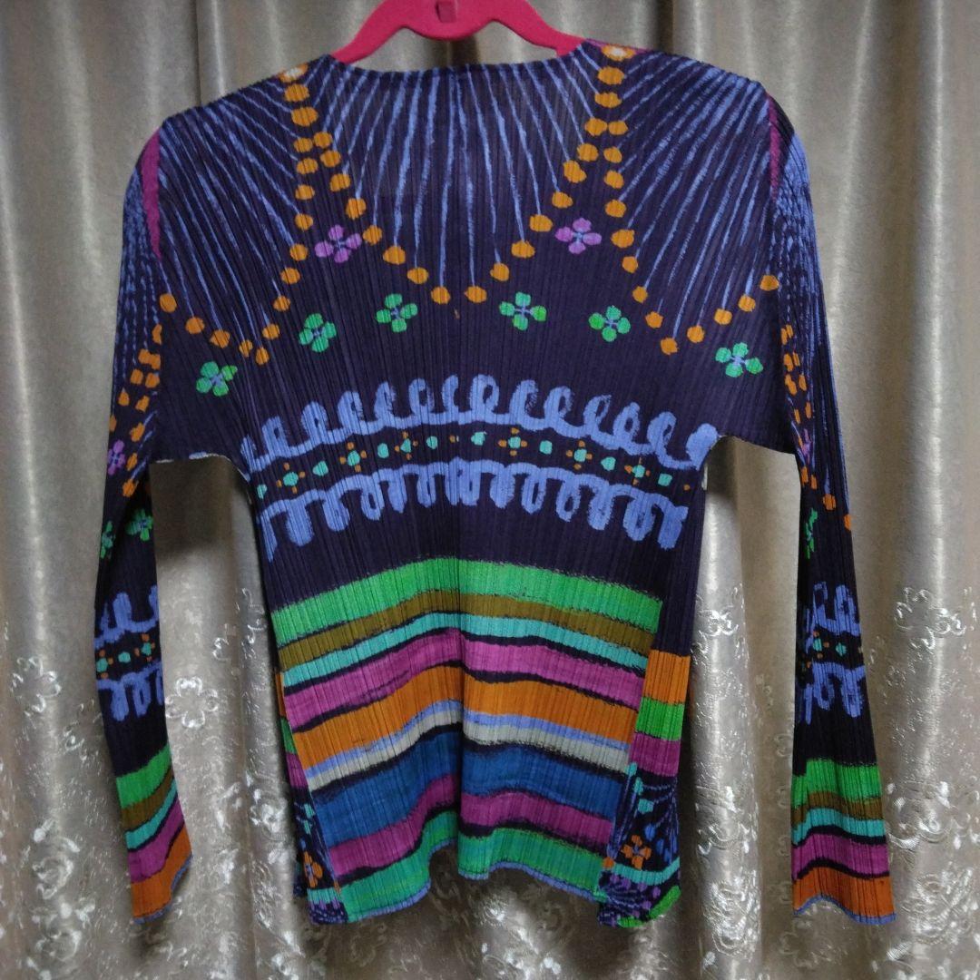 プリーツプリーズ イッセイミヤケ カーディガン - メルカリ