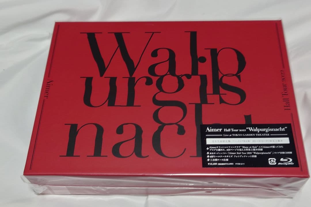 Aimer Hall Tour \"Walpurgisnacht\" 完全生産限定盤
