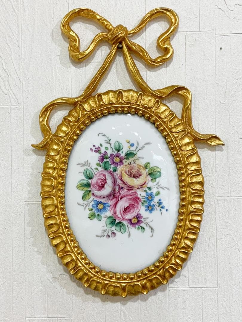 イタリア製 ウォールデコ ローズガーデン ヴェルサイユ宮殿 薔薇 陶器 アート トリアノンローズウォールデコ｜輸入雑貨の通販 | 輸入雑貨の通販