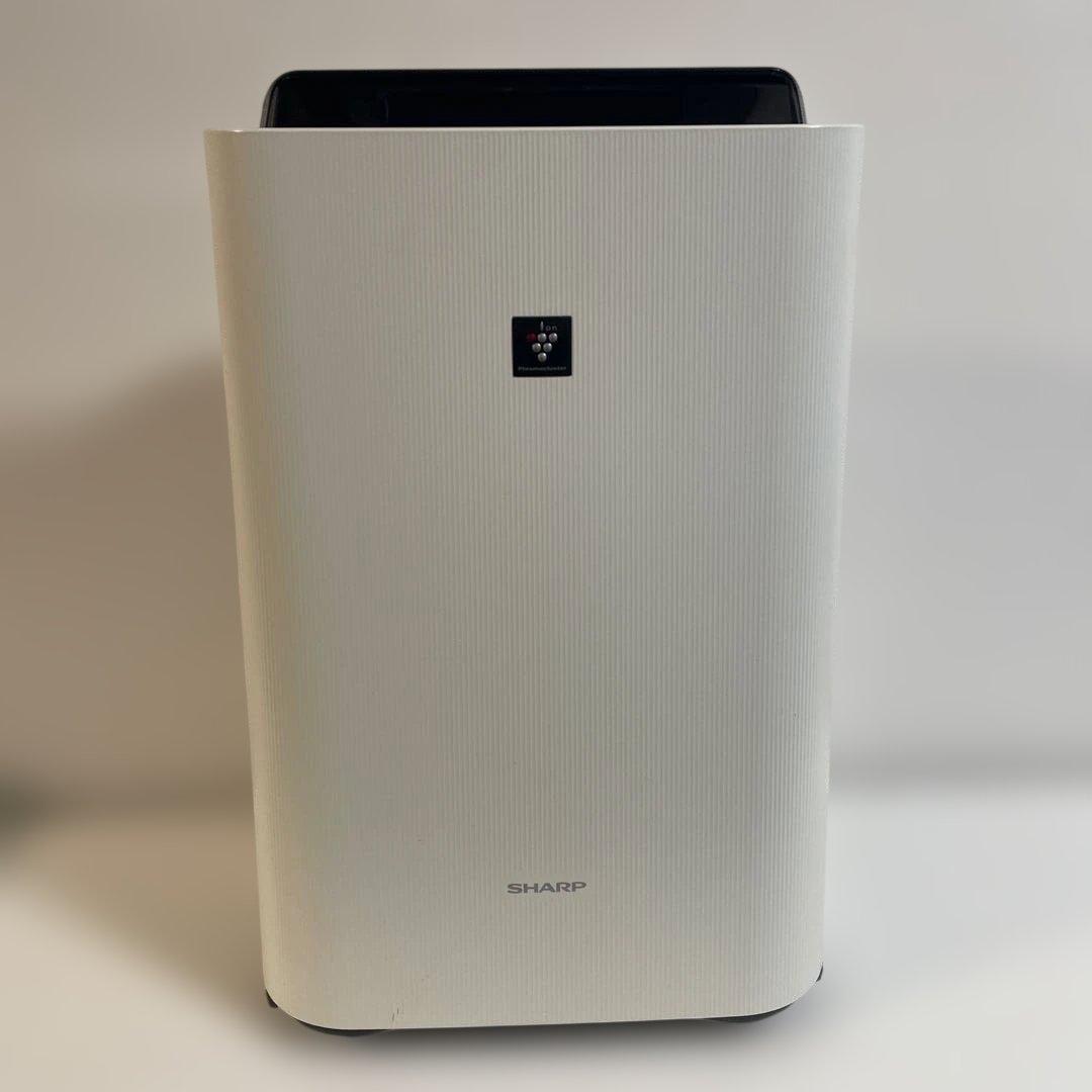 SHARP 空気清浄機 KC-G50-W 2019年製 SHARP（シャープ） KC-G50-W 加湿空気清浄機 (ホワイト系) : 家電の