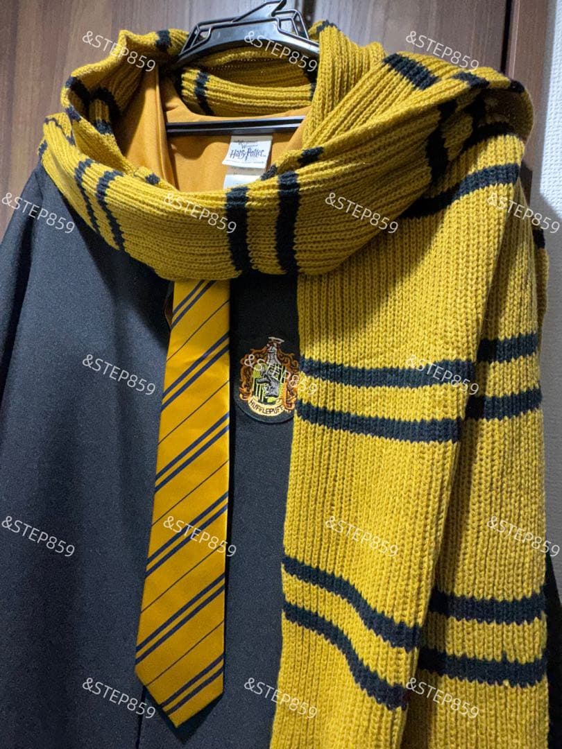 ハッフルパフ ハリーポッター ローブ ネクタイ マフラー Lサイズ
