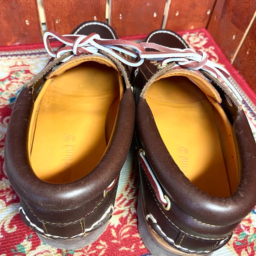 [美品]Timberland 3Eye デッキシューズ 25.5cm