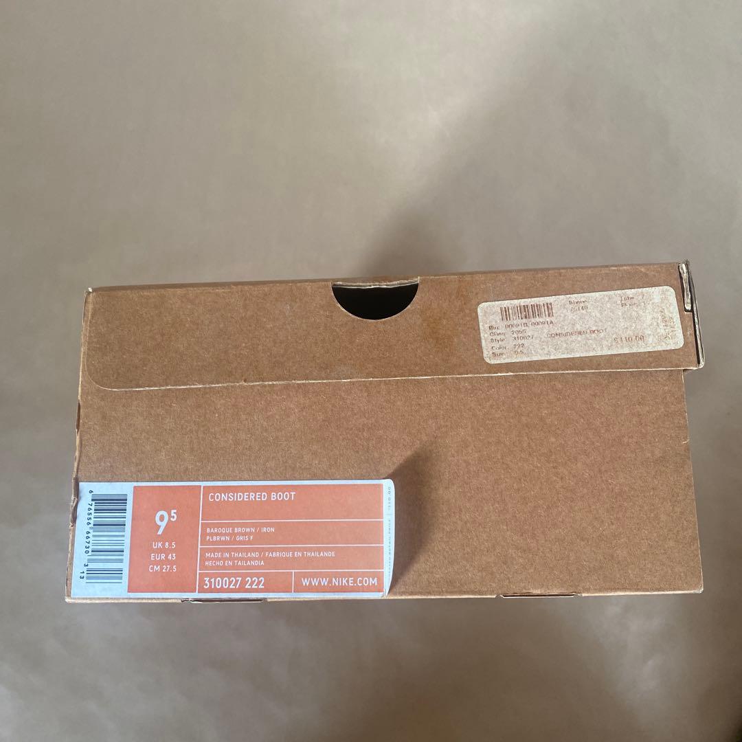 美品 レア NIKE ナイキ コンシダード　ブーツ 27.5cm