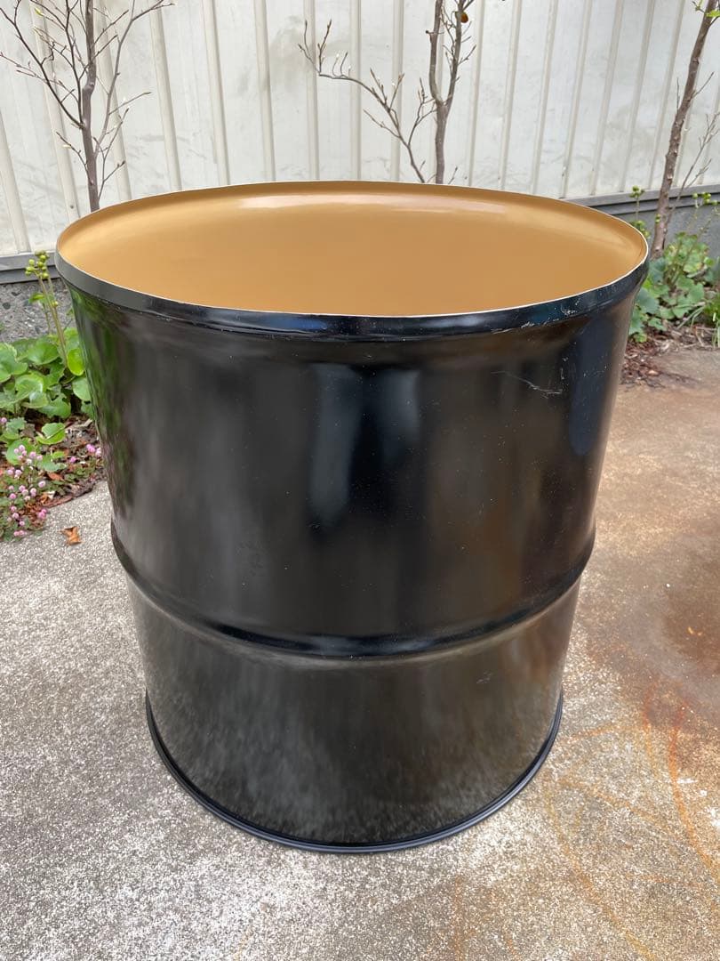 ☆ＲＩＳＥ☆ ドラム缶 3分の2カット プランター仕様 365eebce26f123d9f426ffeffd096c