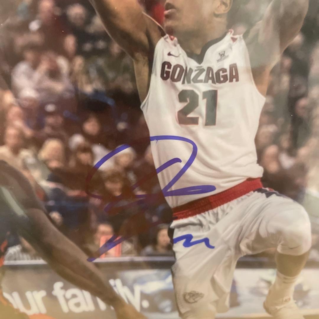 NBA 八村塁 ゴンザガ大学時代のサイン入り写真（流体力学） - メルカリ