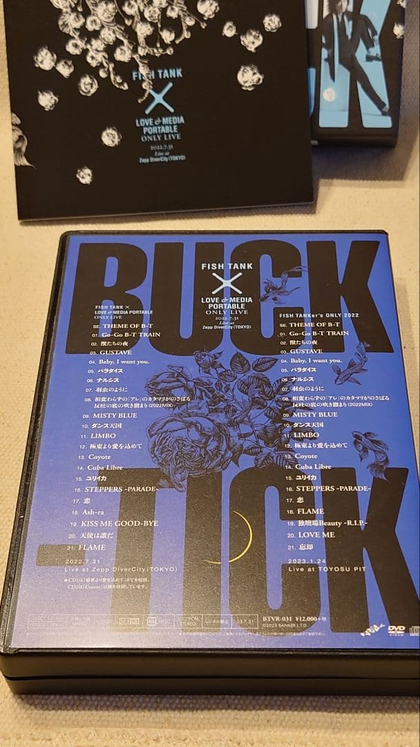 新品未再生 DVD BUCK-TICK FISHTANK限定 完全予約限定盤 - メルカリ