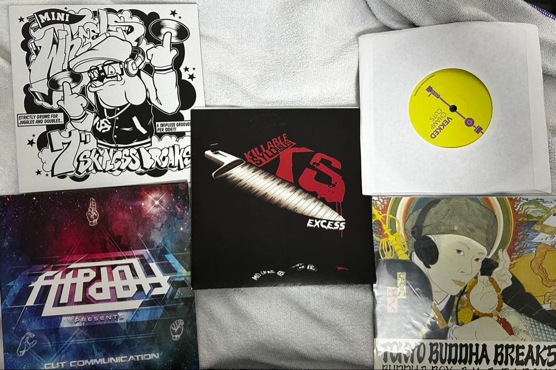 7インチバトルブレイクス 5枚セット ☆スクラッチ☆最新7インチ バトルブレイクス入荷！！超限定レコード