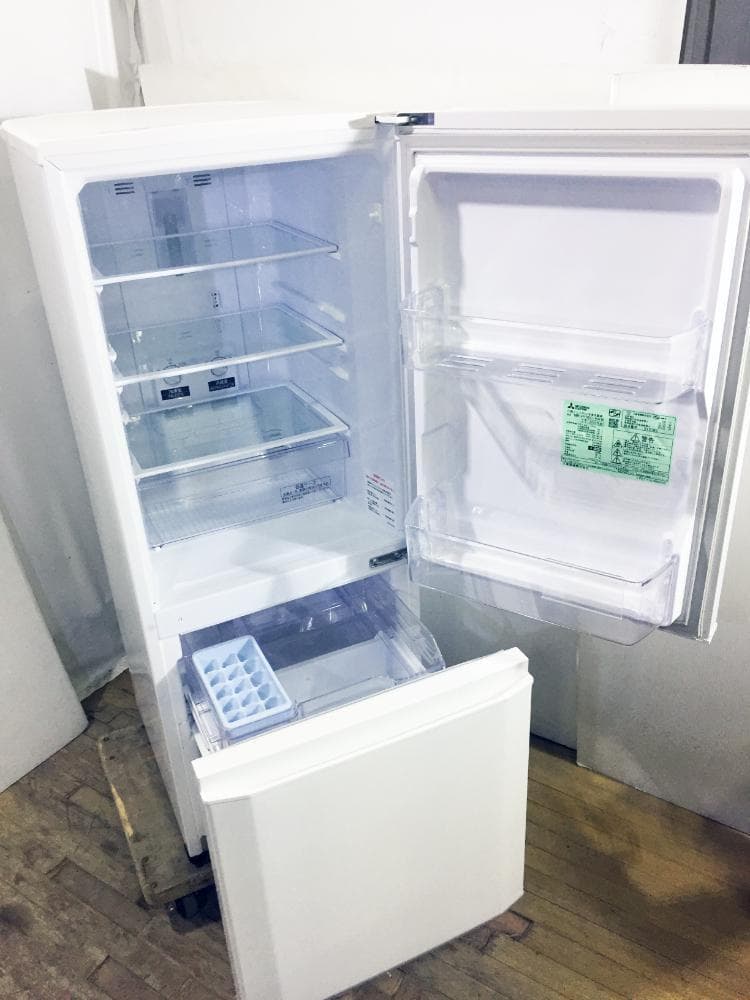 ☆2018☆美品 中古☆三菱 146L 冷蔵庫【MR-P15EC-KW】Q242 - メルカリ
