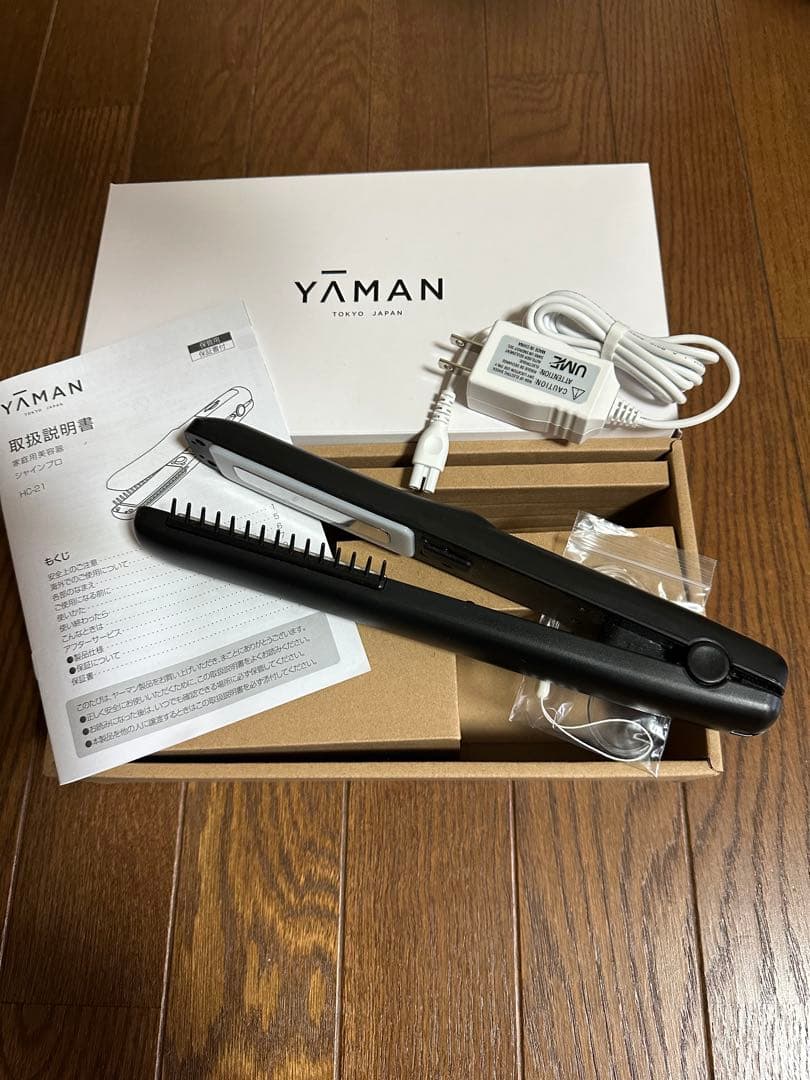 YAMAN HC-21 B シャインプロ　ブラック 超音波トリートメント Shine Pro（シャインプロ） ブラック HC-21
