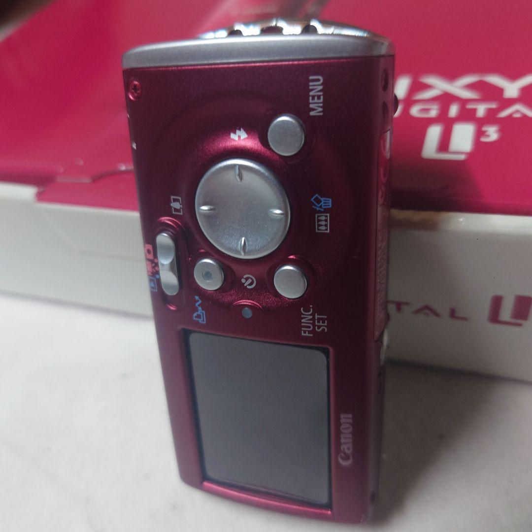 Canon IXY DIGITAL L3 レッド 500万画素・箱付き - メルカリ