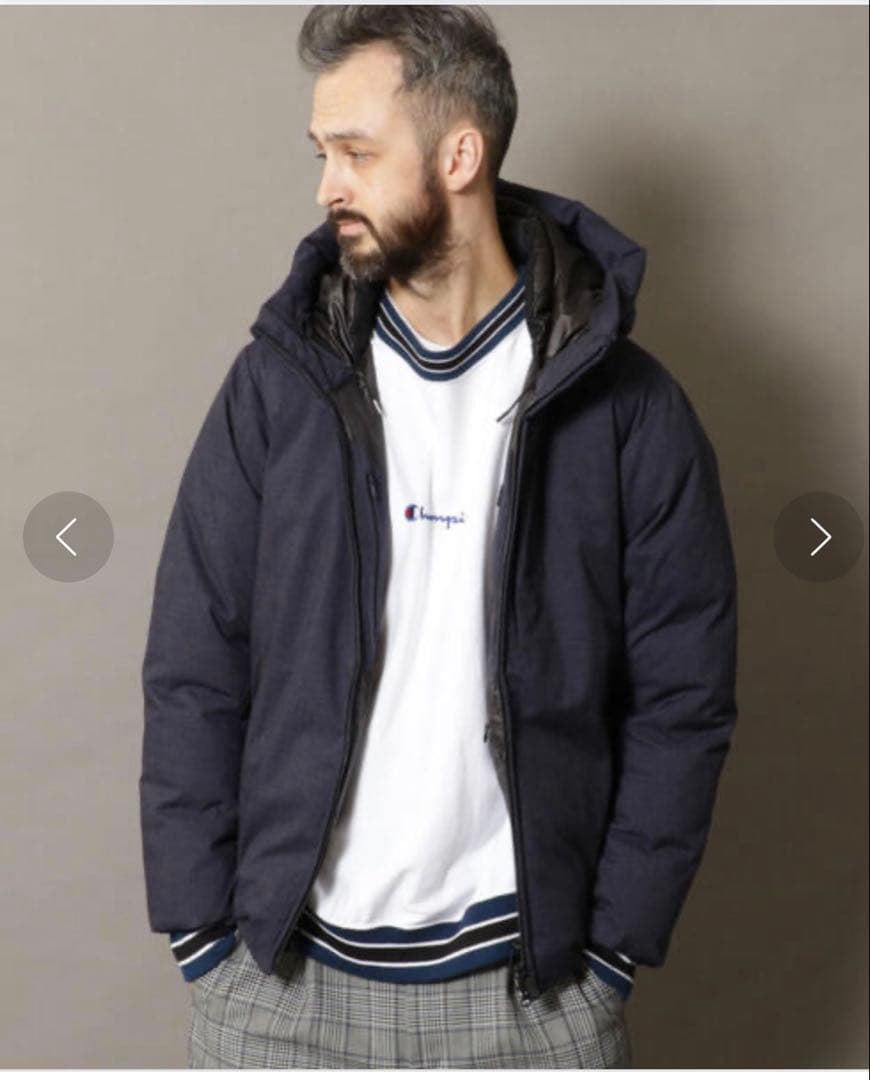 BEAUTY&YOUTH 小松マテーレ TW ダウンジャケット - メルカリ