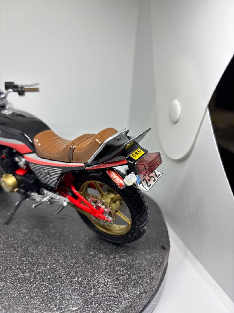 プラモデル完成品 アオシマ カワサキ Z400GP 1/12 旧車會 族車 青島