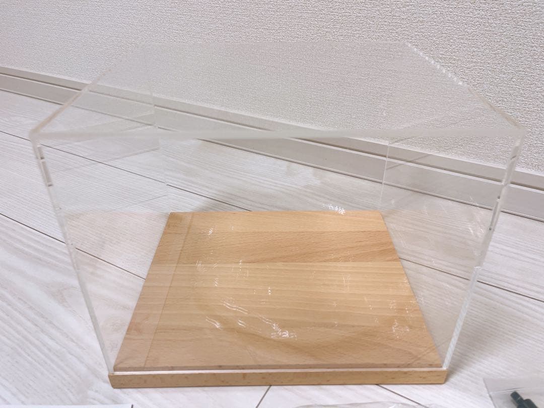 雛人形 ひな人形 ぷりふあ Halfmoon -半月-桐箱•アクリルケースセット