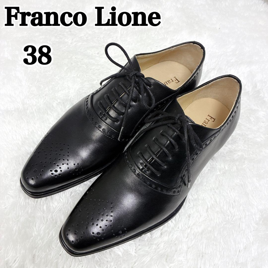 【美品】Franco Lione 伊製 レザー メダリオン　黒 24~24.5 2026年最新】franco lioneの人気アイテム - メルカリ