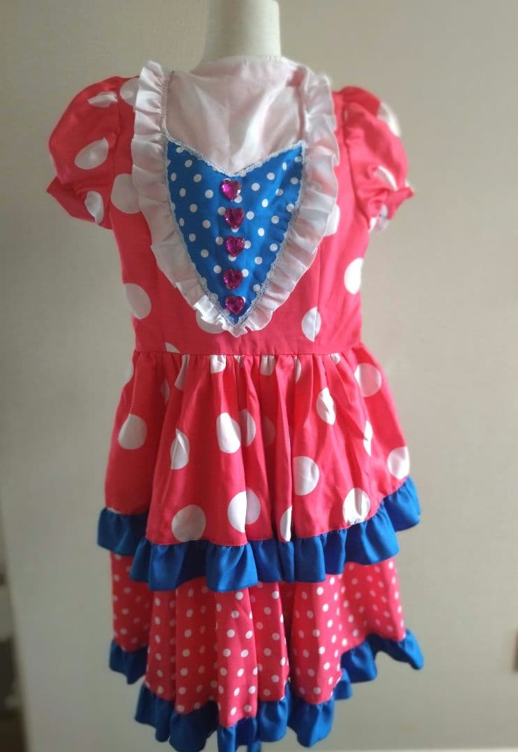 ミニーパルパルーザ 衣装（ピンク・水玉）Dハロ