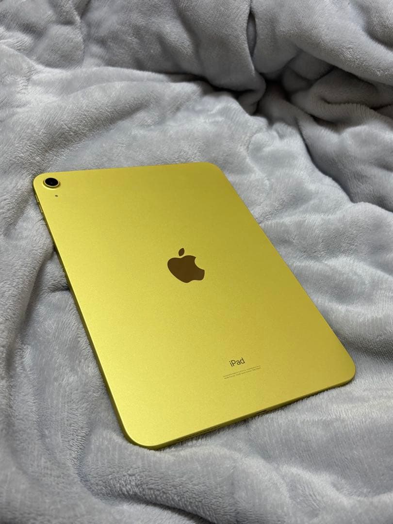美品】 iPad 第10世代 イエロー 64GB ※本体のみ - メルカリ