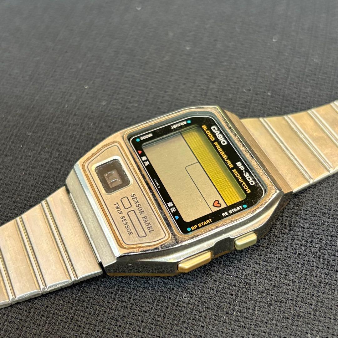 稼動品 CASIO カシオ BP-300 ブラッドプレッシャーモニター デジタルの