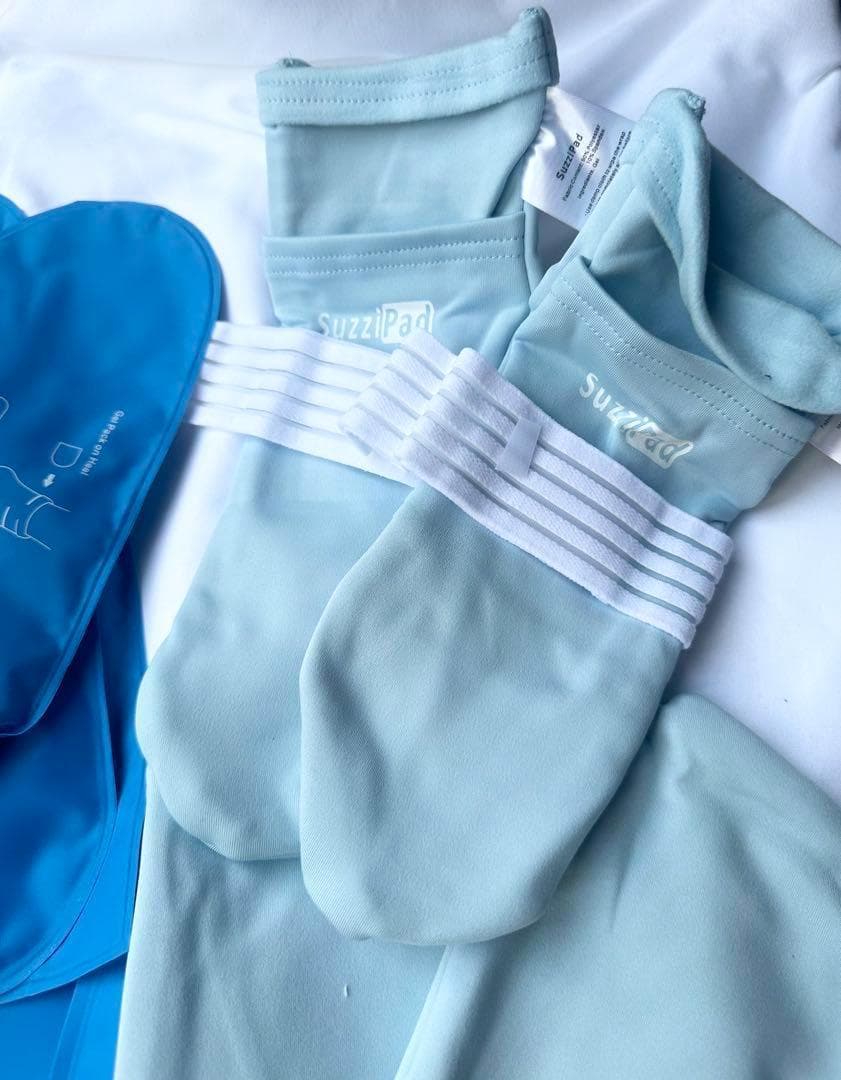 手足冷却セット フローズングローブ フローズンソックス 水色Lサイズ