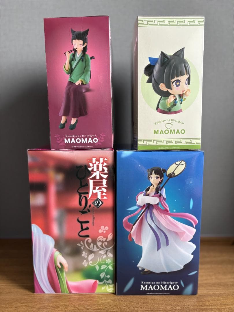 薬屋のひとりごと 猫猫 プライズ フィギュア まとめ売り - メルカリ