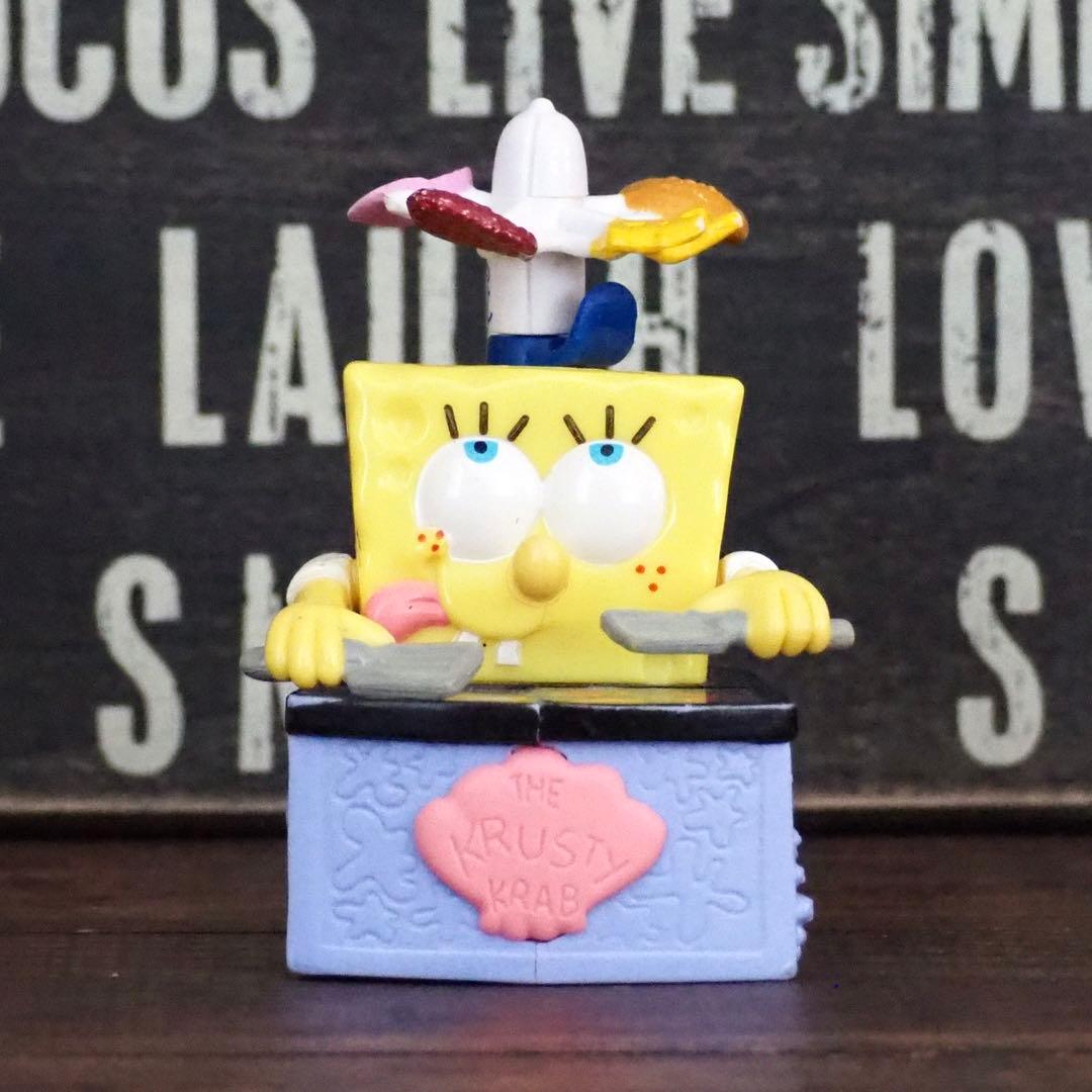 5372. スポンジボブ バーガーキング ミールトイ - メルカリ