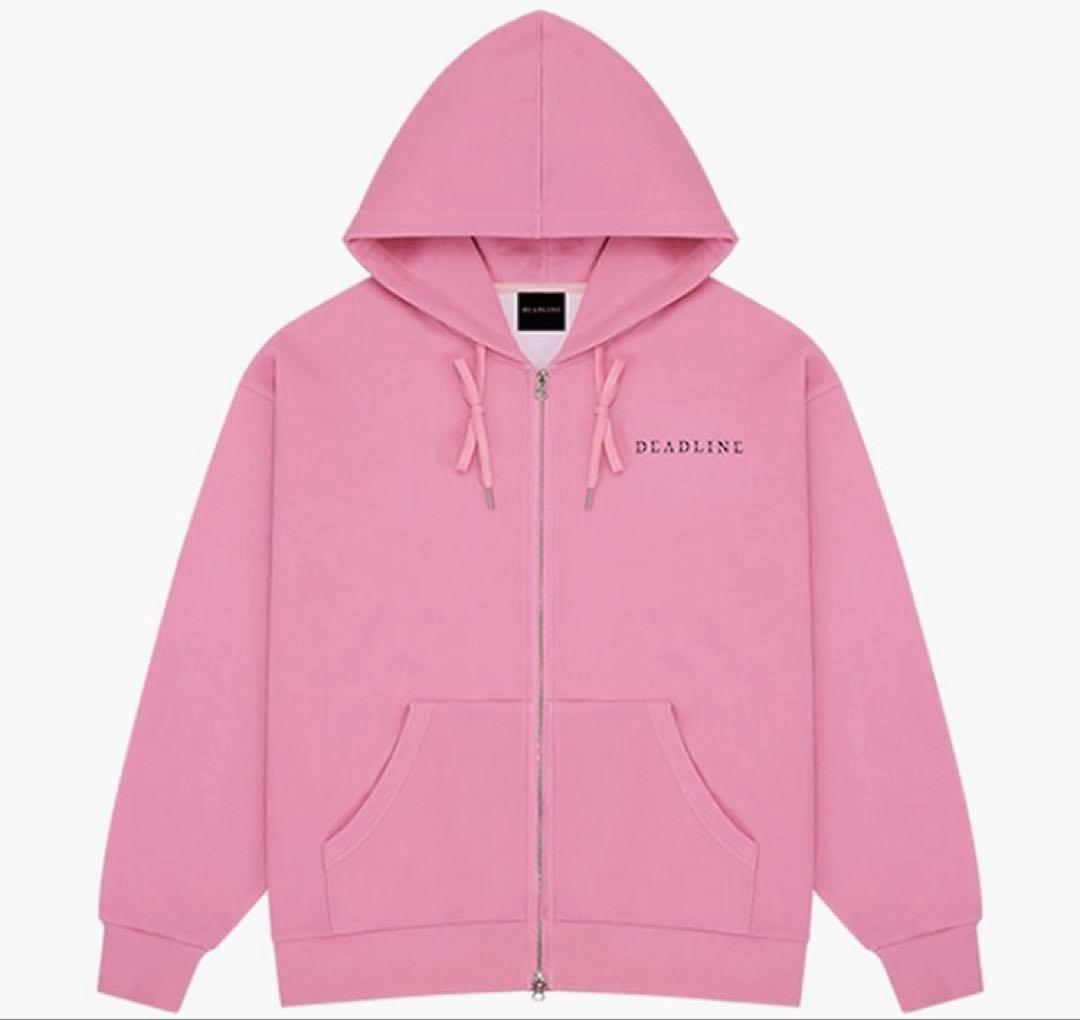 BLACKPINK DEADLINE HOODIE パーカー Mサイズ ピンク - メルカリ