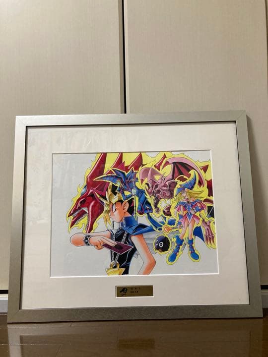 遊戯王 高橋和希 複製原画 ジャンプ展 額縁 レア - メルカリ