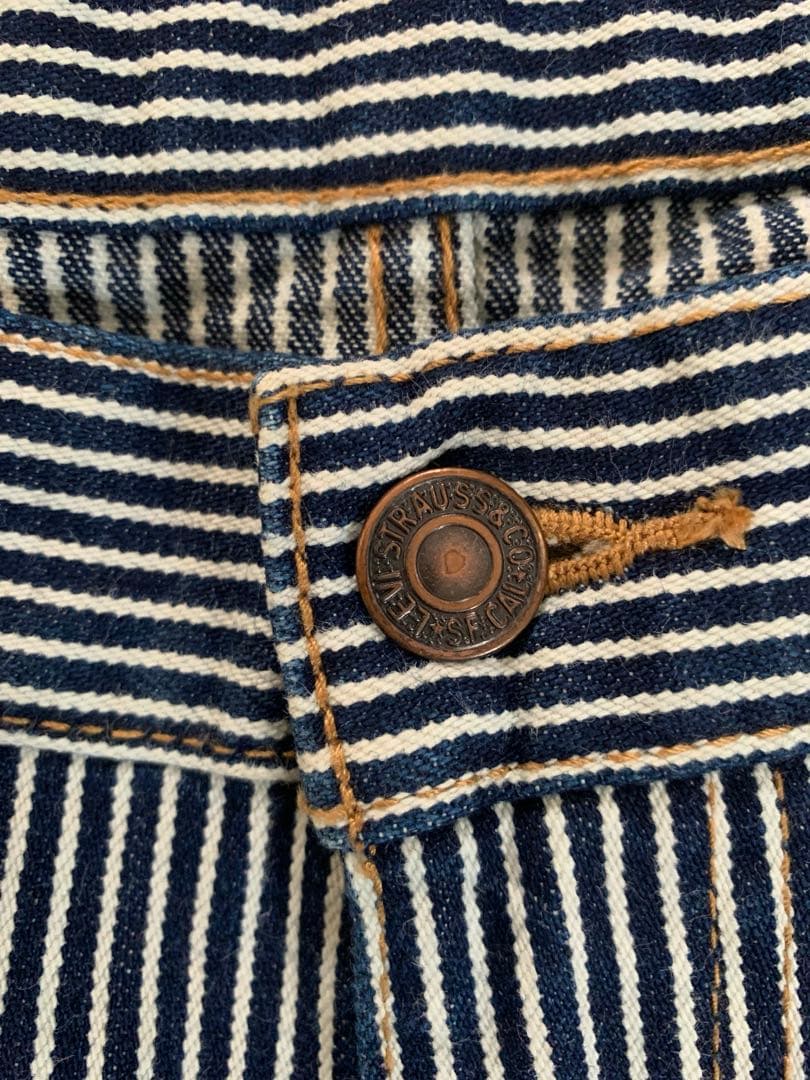 リーバイス533 ヒッコリーデニム w36 - メルカリ