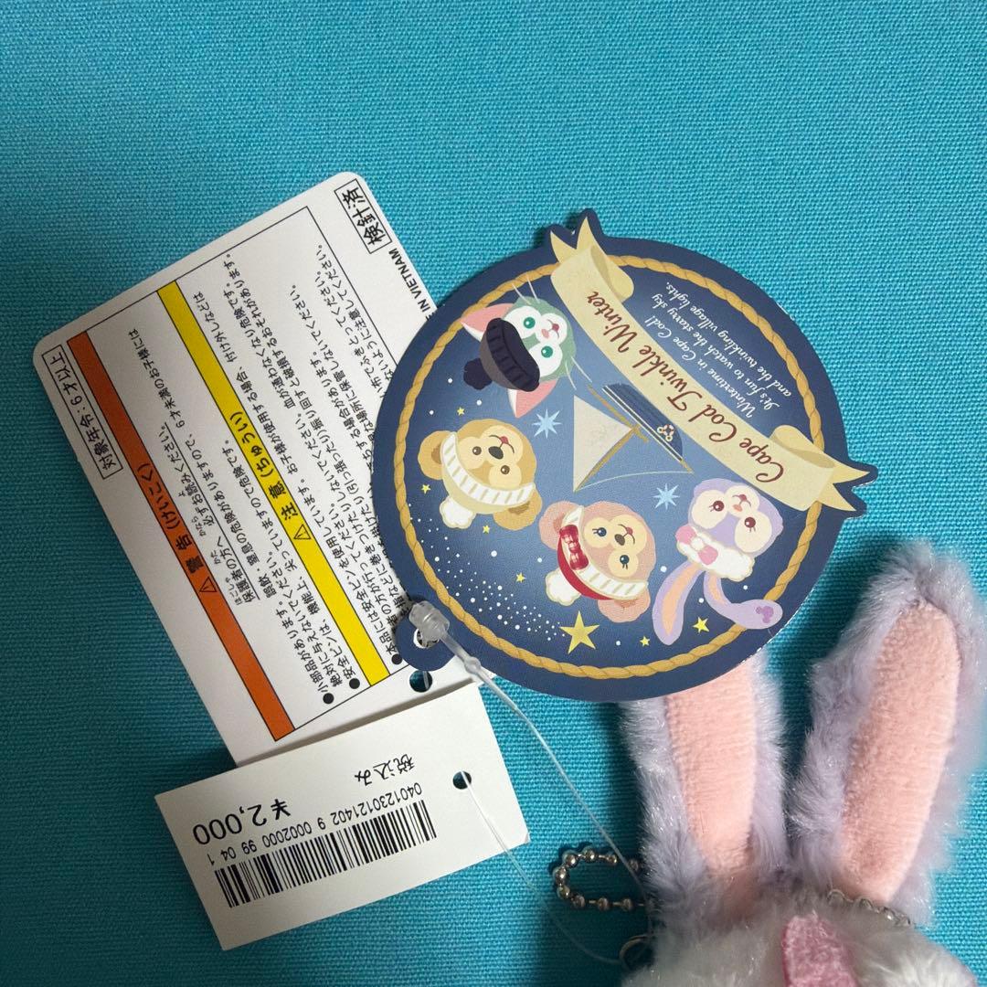 ディズニー トゥインクルウィンター ステラルー ぬいぐるみバッジ タグ