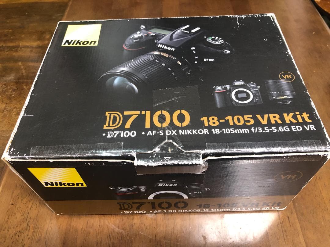 ほぼ新品 Nikon D7100 18-105 vr kit - メルカリ