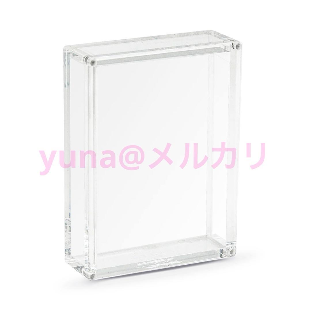 未開封】 トランプ用 クリスタル アクリル ディスプレイ ケース 10点