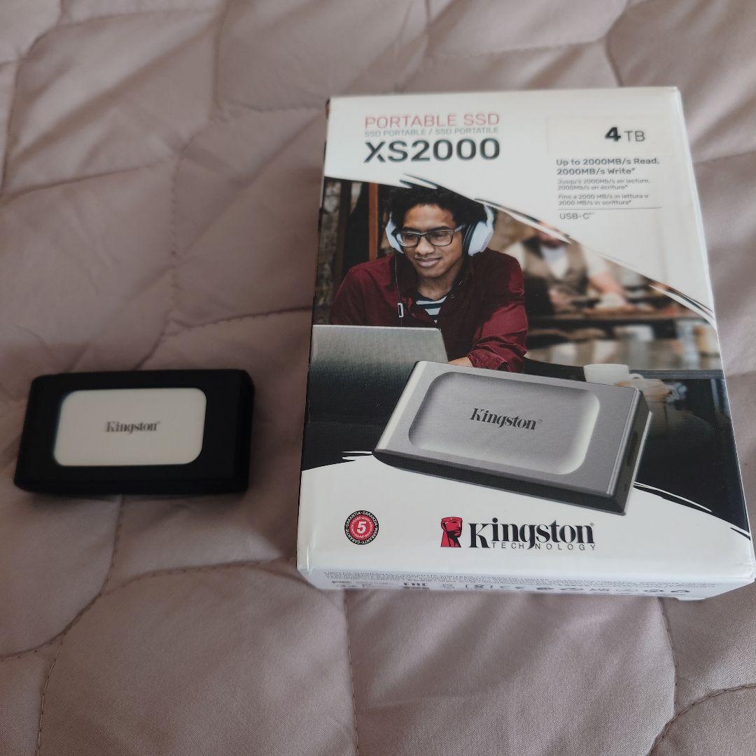 Kingston XS2000 4TB ポータブルSSD キングストン 外付け Amazon.com: Kingston XS2000 4TB High Performance Portable SSD with