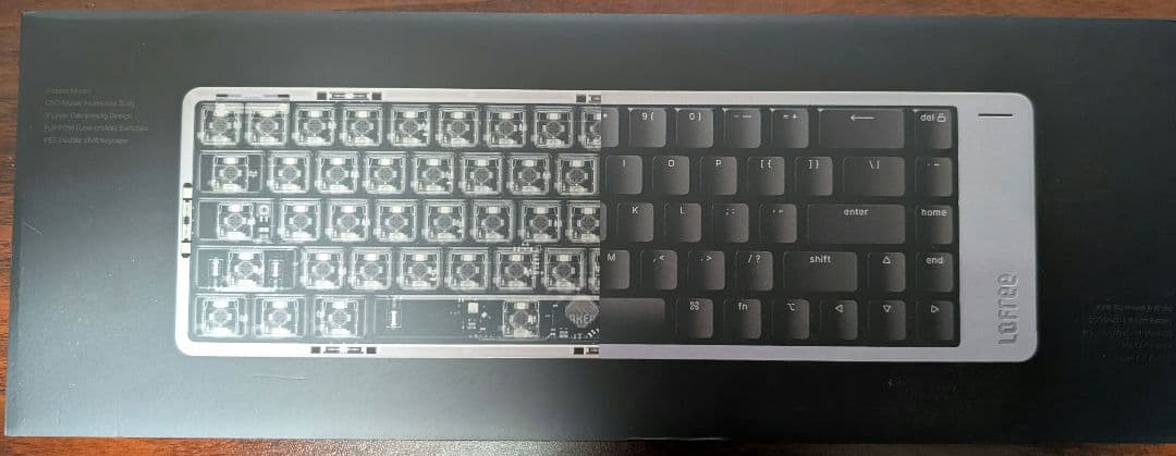 LOFREE FLOW2 68Key ブラック　静音キーに換装 ロープロ Lofree Flow 2 | The Smoothest Keyboard: Evolved, Redefined, Unleashed