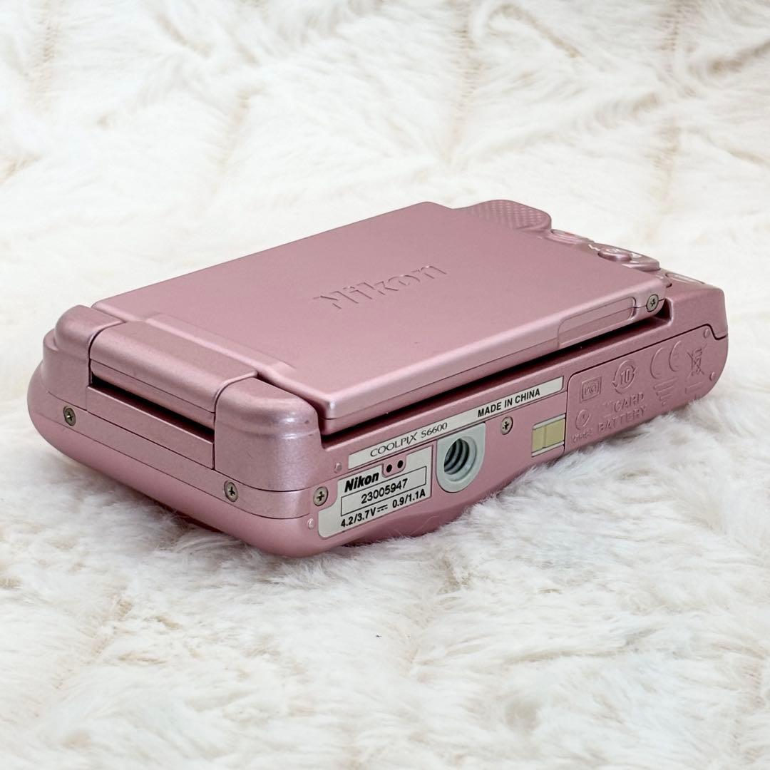 動作良好✨ Nikon COOLPIX S6600 ピンク - メルカリ