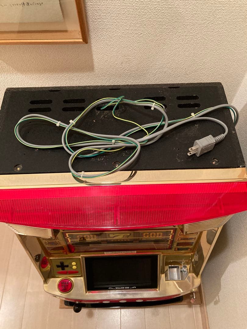 初代ミリオンゴッド パチスロ スロットマシン 4号機 【引き取り限定