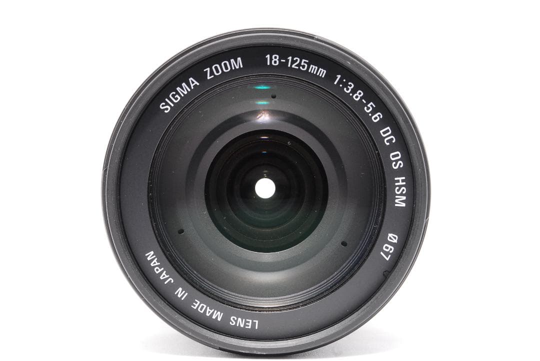 キヤノン用レンズ SIGMA 18-125mm F3.8-5.6 DC HSM