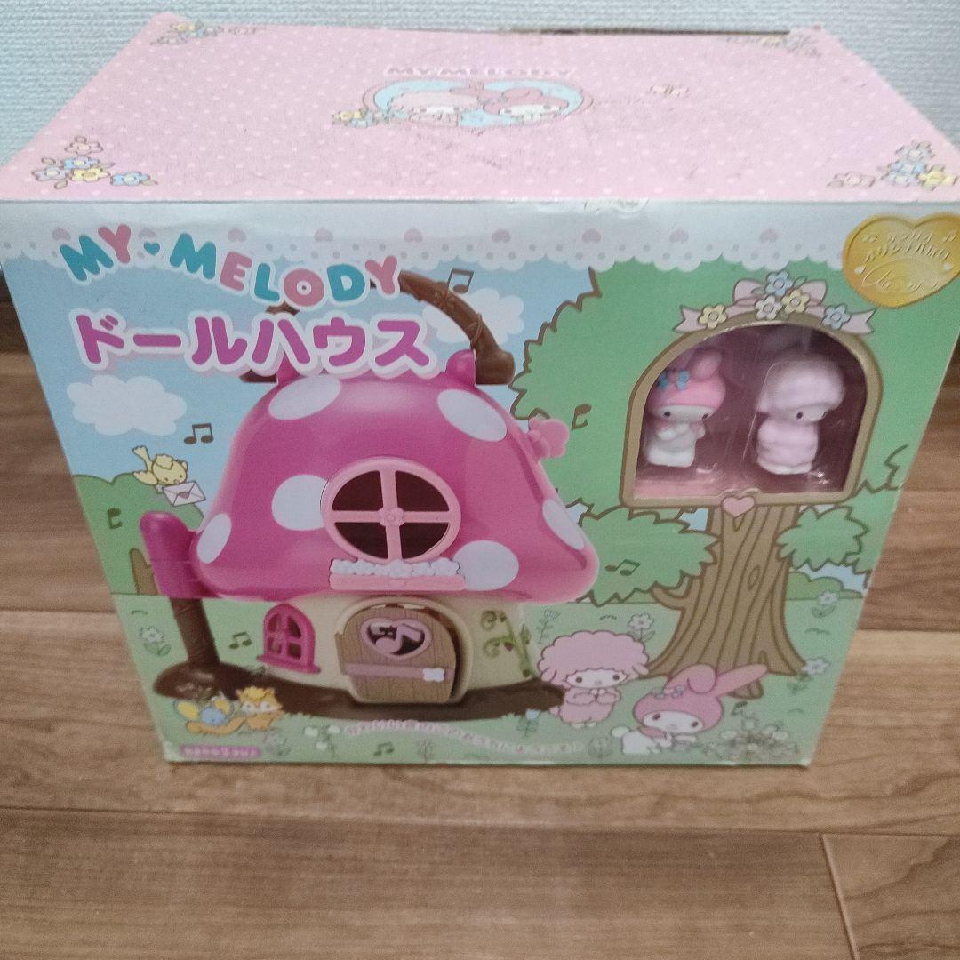 未使用✨MY MELODY ドールハウス マイメロディピアノちゃんきのこの