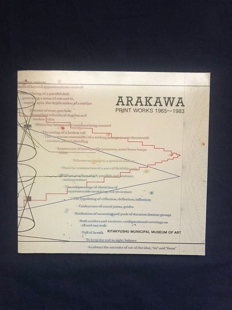 『荒川修作全版画集 ARAKAWA PRINT WORKS 1965~1983』 古書古本 Totodo：荒川修作全版画集 Arakawa Print Works 1965-1983