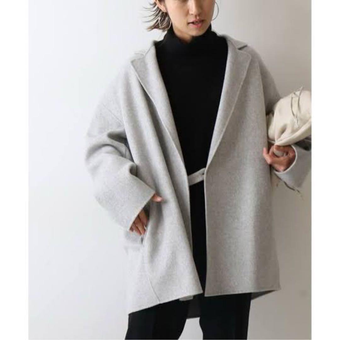 美品✨人気色 フレームワーク リバーショートコート ダブルファイス