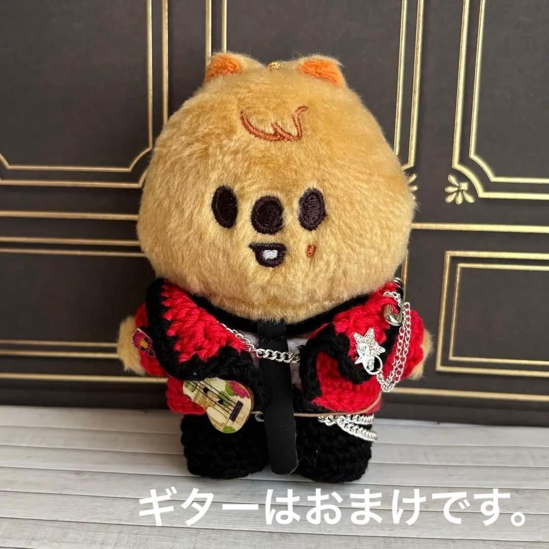 ゆうち様⓵⓶skzoo10cmぬいぐるみ用 衣装 4点 - 着せ替え服・アウト