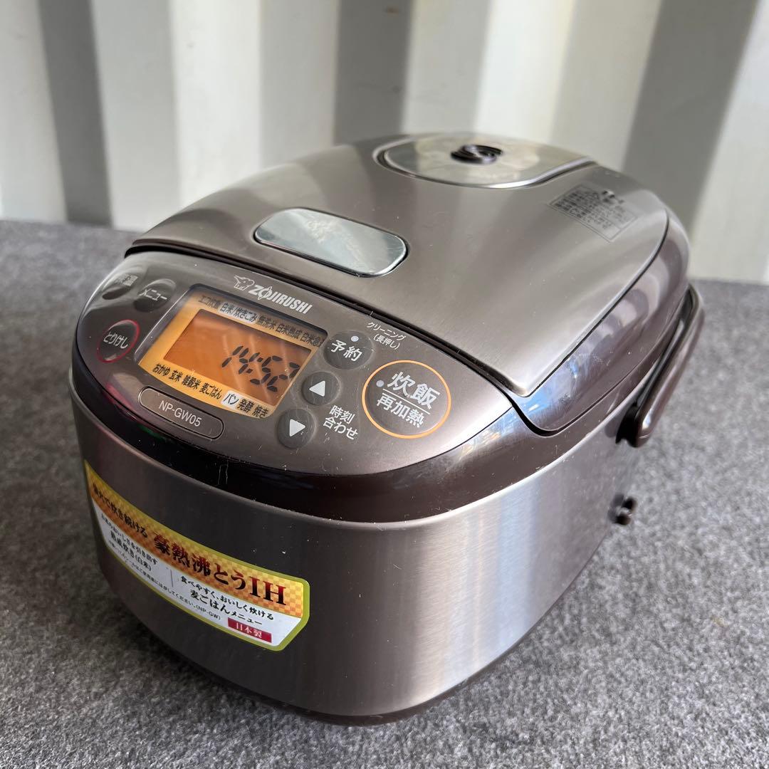 B4良品✨　象印マホービン 炊飯器 3合 NP-GW05 新生活応援✨ Amazon | 象印マホービン 炊飯器 3合 一人暮らし 小容量 極め炊き IH
