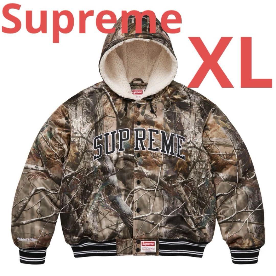 Supreme Mitchell&Ness Lined Hooded Satin - メルカリ