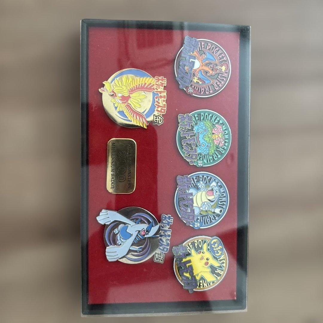 ポケモン ピンバッジ 6個セット 2000年記念 - メルカリ