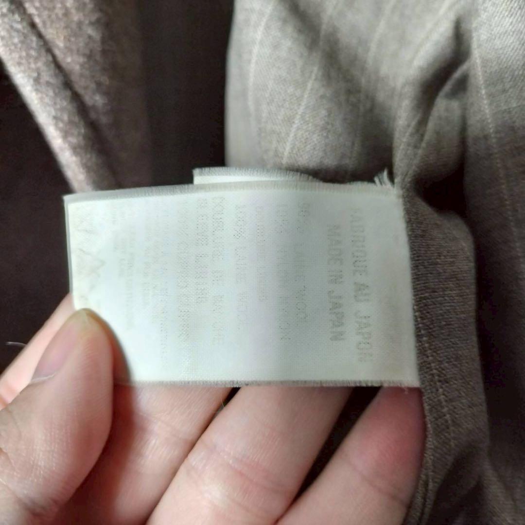 ワイズ Y's ヨウジヤマモト 女優襟Pコート ハーフコート 裁ち切り