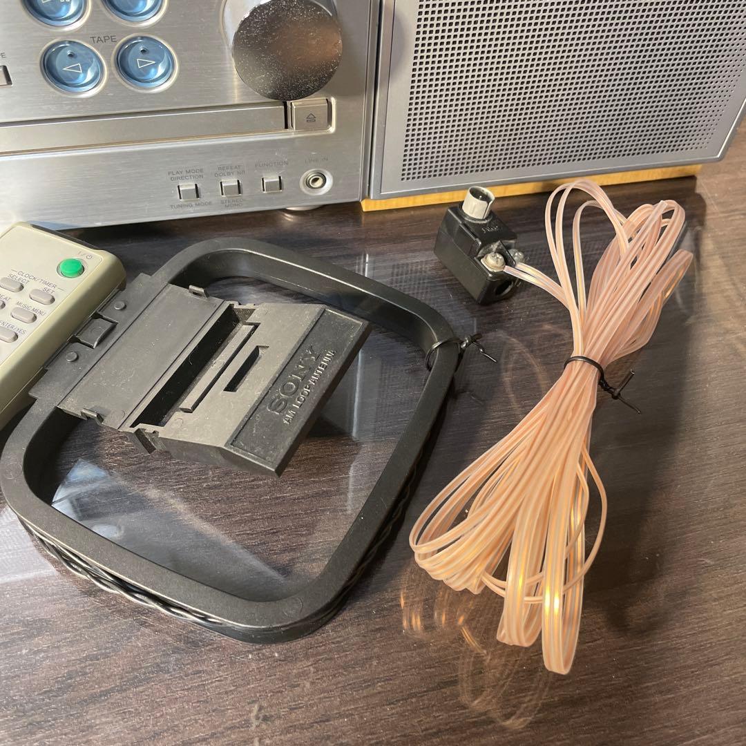 ジャンク】SONY ソニー ミニコンポ CD MD カセット HCD-J3MD - メルカリ