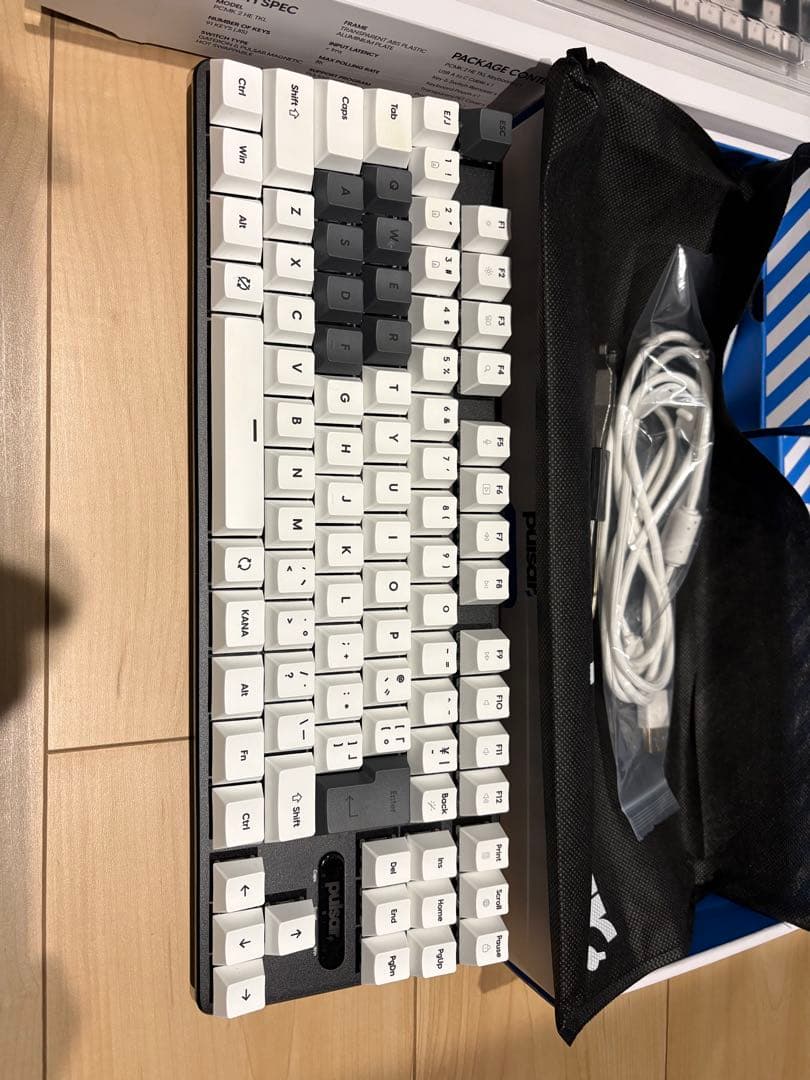 キーボード PCMK 2HE TKL ANSI] PCMK 2 HE TKL Hall Effect Magnetic Gaming Keyboard – Pulsar