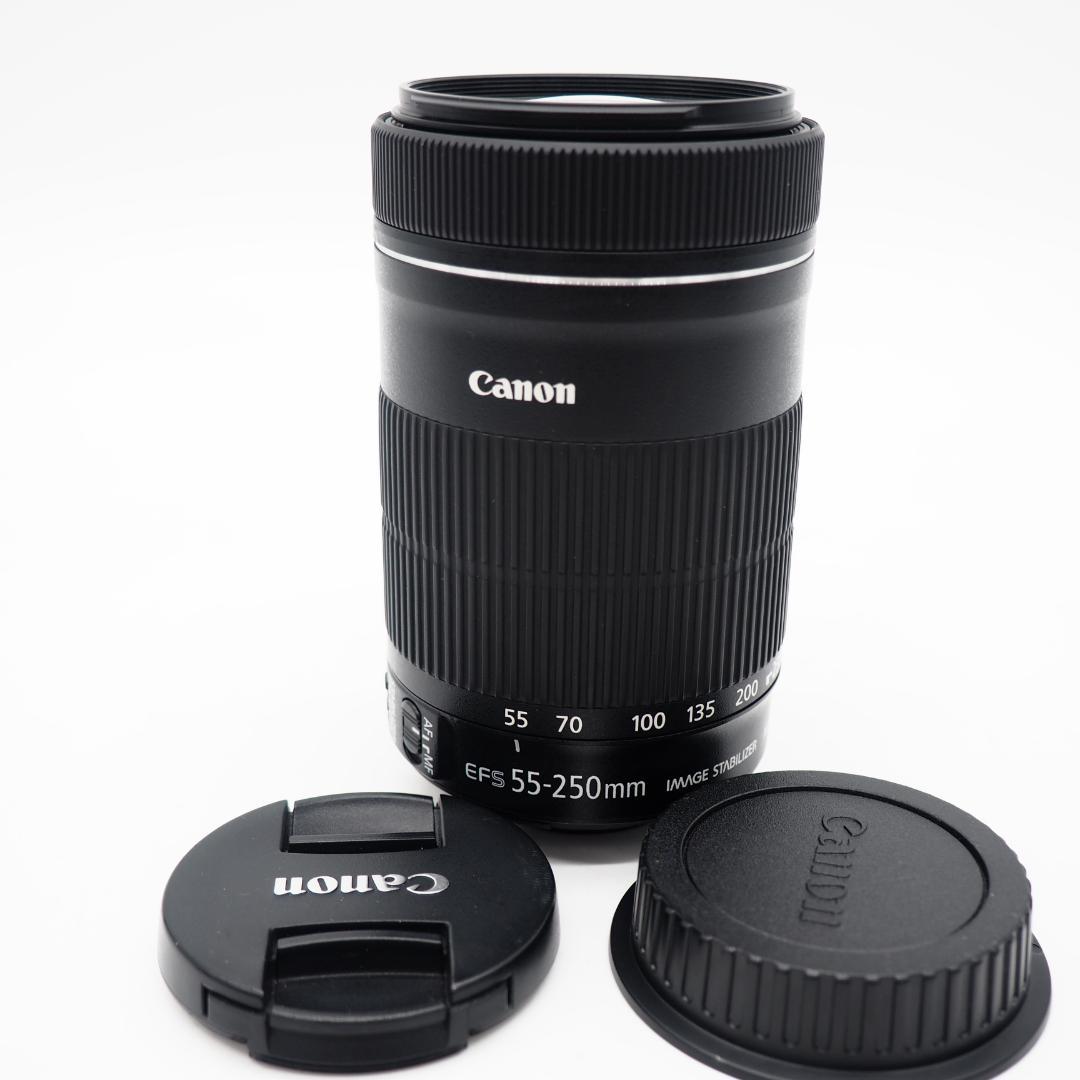 Canon EF-S 55-250mm F4-5.6 IS STM ② Canon EF-S 55-250mm f/4-5.6 IS STM Telephoto Zoom Lens with