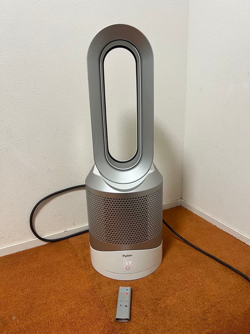 美品 Dyson HP01 ダイソン hot+cool 空気清浄機機能付 扇風機 Dyson Purifier Hot+Cool HP2 De-NOx 空気清浄ファンヒーター ホワイト